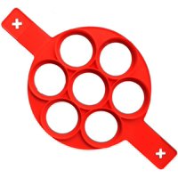 Xinqihang - Molde De Silicona Antiadherente Para Hacer Panqueques Con 7 Agujeros