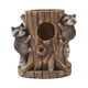 thumbnail image 3 of Maceta de Tocón de Mapache, Figura de Resina, Decoración, Artesanía, Estatua, Maceta para Escritorio, Dormitorio, Oficina, Sala de Estar, Invernadero., 3 of 5