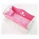 thumbnail image 1 of Cuna mecedora Matty's Toy Stop de Doll Furniture de 45 cm con almohada, 1 of 5