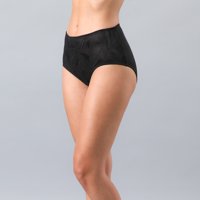 Calzon De Microfibra Y Encaje Mujer Flores 13488-2