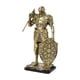 thumbnail image 4 of Estatua De Caballero, Regalo Coleccionable, Figura De Caballero Para Estantería, Escritorio, Dormitorio, Oro, 4 of 5