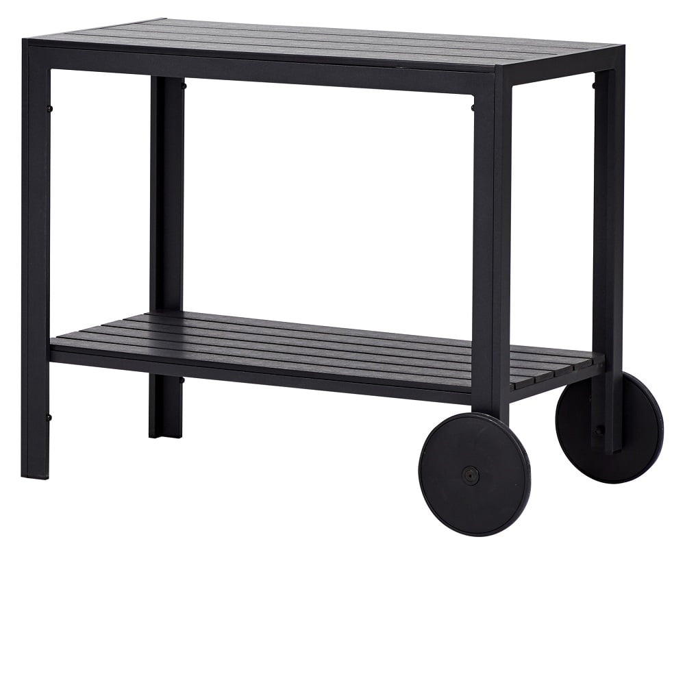 Urban Products - Carro Para Terraza Negro 90x45x74 Cm