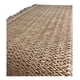 thumbnail image 2 of Mantel Camino De Mesa Rectangular Lino Mimbre 146x31cm marron claro, 2 of 3