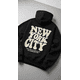 thumbnail image 1 of Polerón Hoodie Unisex Diseño New York City negro, 1 of 2