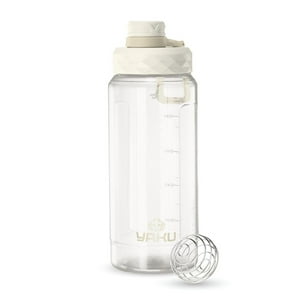 Genérico - Botella Shaker Plástico 1100 Ml Larimar Crema