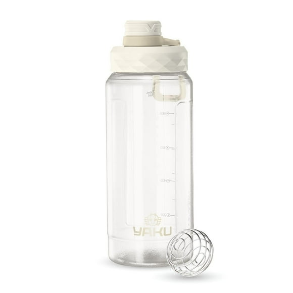 Botella Shaker Plástico 1100 Ml Larimar Crema