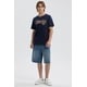 thumbnail image 4 of Polera Hombre Print Posicional Azul Oscuro, 4 of 4