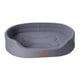 thumbnail image 4 of Cama Para Mascotas Ovalada Fondo Antideslizante Bordes Delanteros Bajos Cama Para Perros Lavable Para Sofá Interior Gris L, 4 of 5