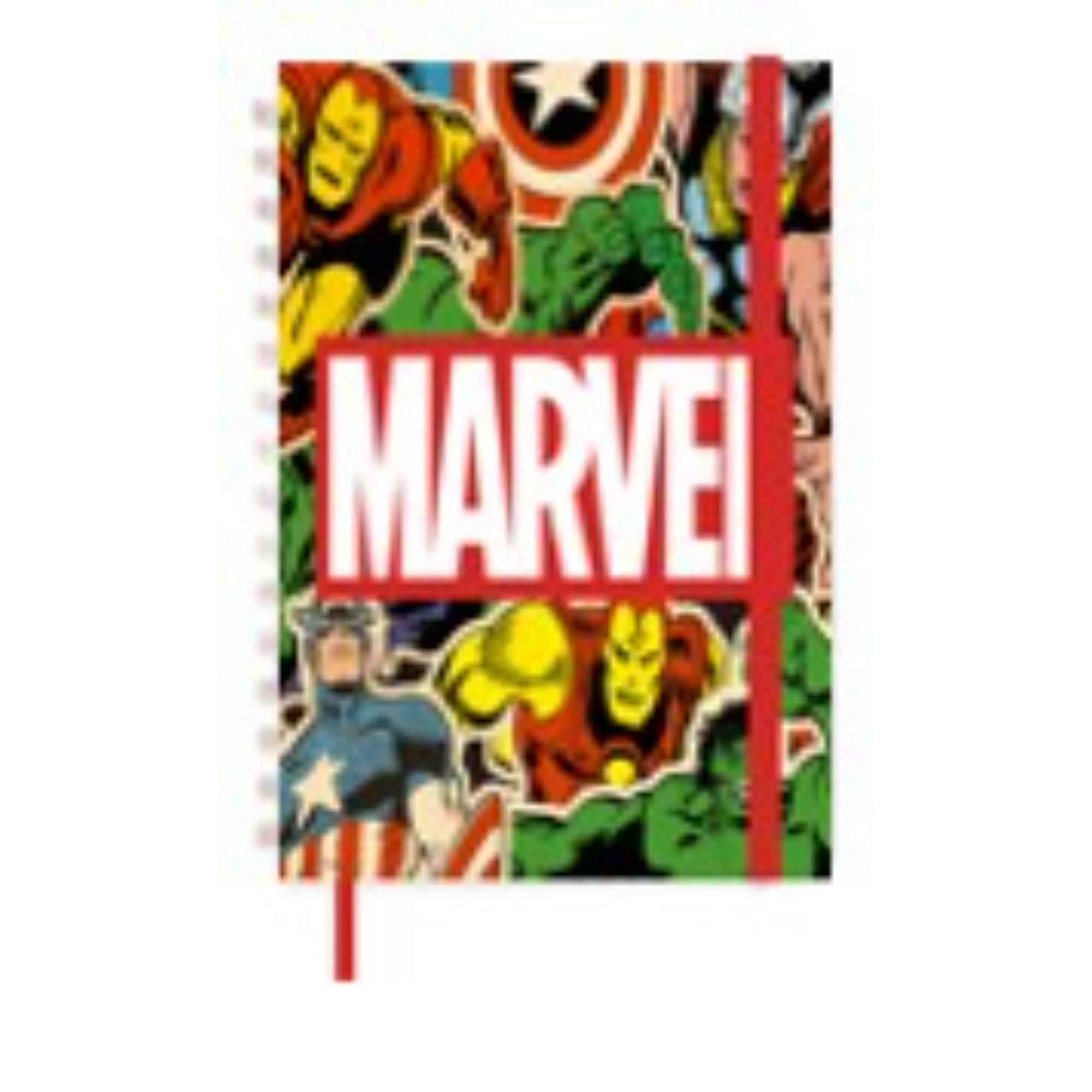 Libreta Espiral Marvel Hojas Lineadas 96hjs (a5), 1 Unidad Mooving