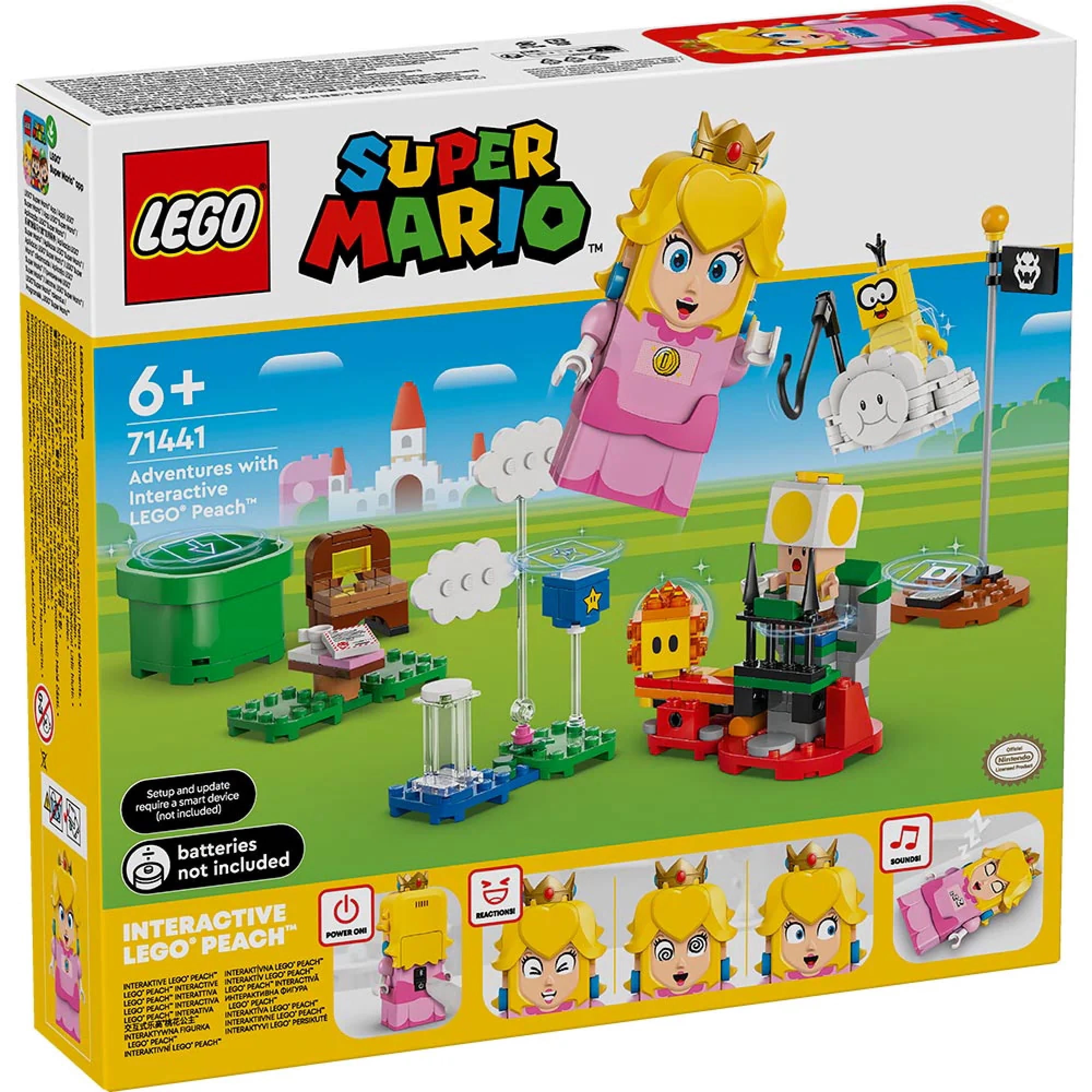 Bloques de construcción Aventuras Interactivas Con Lego® Peach