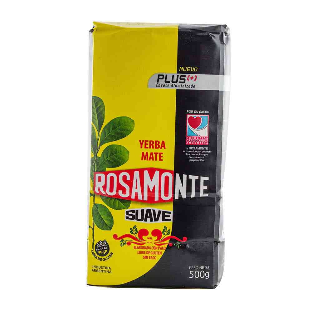 Rakko Natural - Rosamonte Yerba Mate Suave Plus 500grs