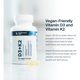thumbnail image 2 of Vitamina D3 K2 Transparent Labs 125 mcg y 100 mcg, 60 cápsulas, 2 of 3