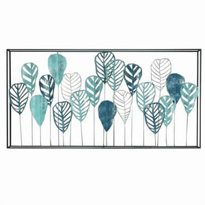 Muebles Santa Ana - Metal Wall Decor Cribean Leaf