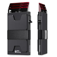 Tarjetero Semorid Slim De Aluminio Con Bloqueo Rfid