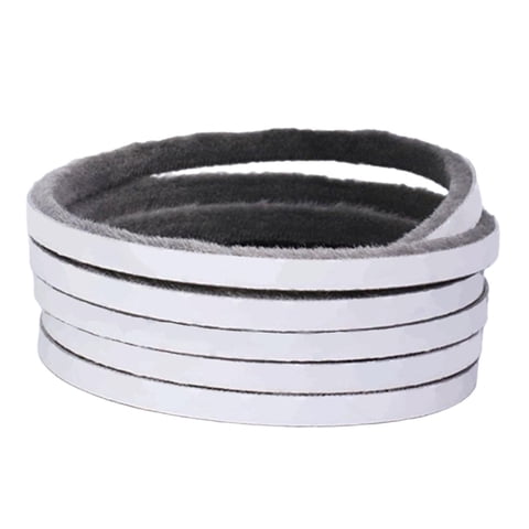 Magideal - Burlete Para Puerta, Tira De Sellado Para Puertas Y Ventanas, Cinta De Sellado Insonorizada A Prueba De Viento, A Prueba De Polvo, Burlete Para Puerta 09 Cm X 05 Cm X 10 M