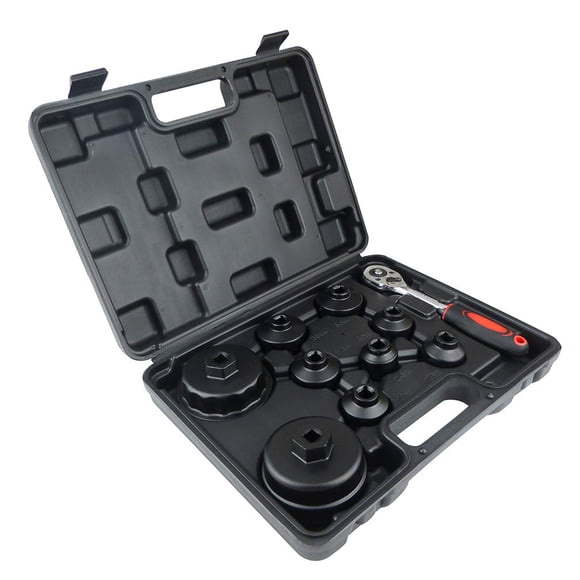 Juego de llaves para tapa de filtro de aceite Ibetter 10 piezas 24‑64 mm
