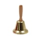 thumbnail image 1 of Campana de llamada de mano sólida súper fuerte con mango de madera Campana de llamada de mano navideña, 1 of 5