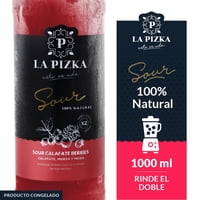 Sour Calafate Berries 21° Botella 1 L La Pizka