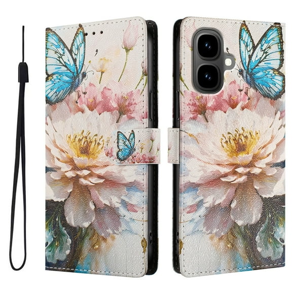 FOXDOCK Funda Tipo Cartera para infinix Smart 10 con Soporte y Correa – Diseño de Patrones Lindos