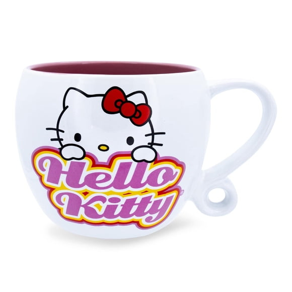 Taza de café Silver Buffalo Sanrio Hello Kitty Hearts 480ml