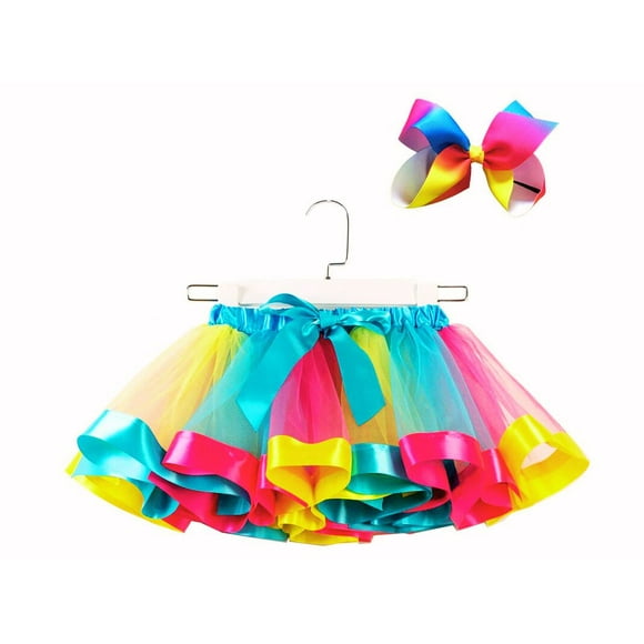 Falda Tutu Hermosos Colores Para Niñas