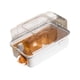 thumbnail image 2 of Guinea Pig Travel Hamster Carrier Jaula Para Gerbil Sugar Glider Hámster Enano Estilo B Naranja, 2 of 5
