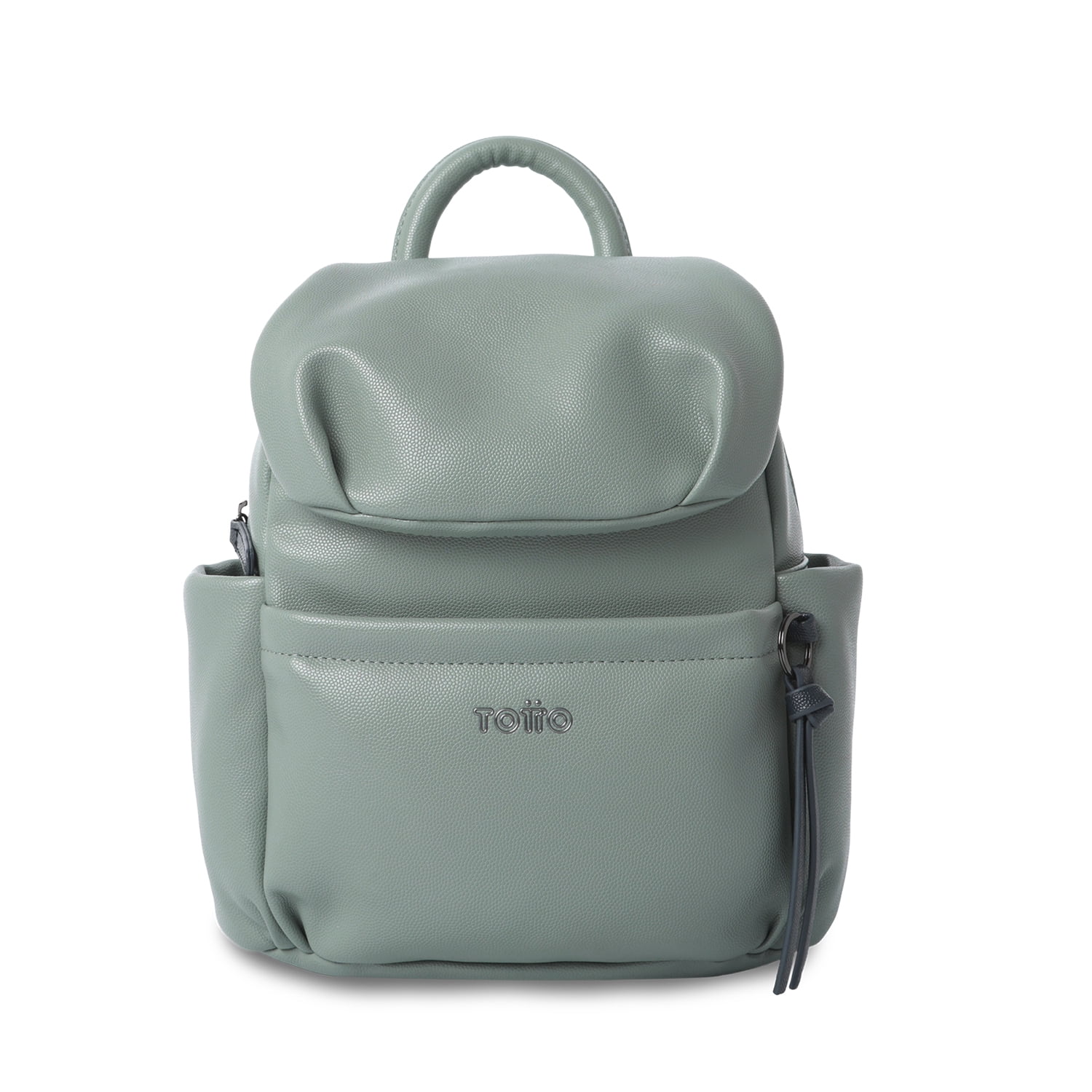 Totto - Bolso Pequeño Para Mujer Soul Tipo Morral Verde/azul