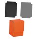 thumbnail image 4 of Caja Para Baraja De Cartas Con 2 Divisores Para Más De 100 Tarjetas Coleccionables, Color Naranja Resistente, 4 of 5