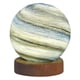 thumbnail image 4 of Lámpara De Luna 3D Galaxia Bola De Cristal Creativa Luz Nocturna Decoración Infantil Regalo Para Niños Azul Negro 12 Cm, 4 of 5
