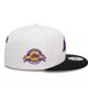 thumbnail image 4 of Jockey New Era 9FIFTY White Crown Patch NBA Los Angeles Lakers Black/White, 4 of 6