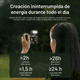 thumbnail image 2 of Luz LED MagFilm Cálida Fría Para Cámara y Smartphone Vlog, 2 of 8