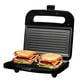 thumbnail image 1 of Parrilla eléctrica antiadherente Panini OVENTE GP0401B de 750 W, 1 of 9