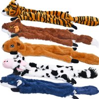 Dog Squeaky Toys Sharlovy, Paquete De 5, Sin Relleno, Para Perros Grandes