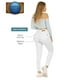 thumbnail image 2 of JEANS FULL PUSH UP LEVANTA COLA CORTE COLOMBIANO CALCE PERFECTO BLANCO 38, 2 of 3