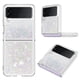 thumbnail image 1 of Funda Para Sansung Galaxy Z Flip 3 Con Brillo Líquido, Protección Completa Y Soporte De Anillo Giratorio, 1 of 4