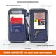 thumbnail image 4 of Cartera de pasaporte segura para organizador de viajes, con cerradura RFID antirrobo, correa de muñeca extraíble, adecuada para mujeres, hombres, teléfono, boletos de avión, tarjetas de crédito, 4 of 6
