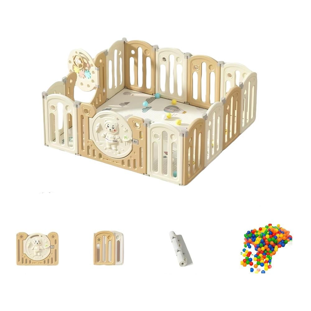 Corral Bebé 153x160cm Con Accesorios Lubabycas