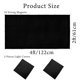 thumbnail image 2 of Cubiertas para luces Aksipo 122 x 61 cm negras de poliéster, 2 piezas, 2 of 7