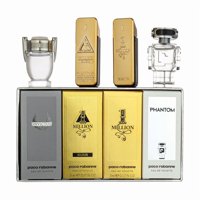 Set De Perfume Paco Rabanne Travel Collection Para Hombre, 4 X 5 Ml