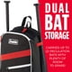 thumbnail image 2 of Bag Bag Franklin Sports MLB Youth Baseball Negro/Rojo/Blanco, 2 of 8