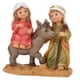thumbnail image 4 of Figura Religiosa De Jesús, Escena De La Huida A Egipto, Escultura, Regalo De Granja, Navidad, 4 of 5