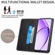 thumbnail image 3 of Funda tipo cartera con bloqueo RFID para Xiaomi Redmi 15 5G Con tapa abatible, portatarjetas, cierre magnético, TPU y soporte Negro, 3 of 6