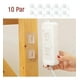 thumbnail image 4 of Pack 10 Ganchos De Pared Adhesivos De Doble Cara (20 Piezas), 4 of 7