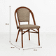 thumbnail image 3 of Pack de 4 Sillas Bistro Parisina Textileno - Beige, 3 of 3