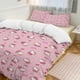 thumbnail image 3 of Pink Hello Kitty Bow Comforter Twin SizeComforter Set for Kids Girls3Pcs Bedding Set Printed Comforter with 2 PillowcasesDown AlternativeSoft and Lightweight Bed Sheets, 3 of 5
