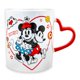 thumbnail image 1 of Taza de café Silver Buffalo Disney Mickey Minnie Love 590ml, 1 of 8