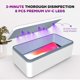 thumbnail image 5 of Cargador inalámbrico multifuncional Cahot Sanitizer Box con luz UV, 5 of 7