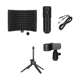 Bothyi - Bm800 Micrófono De Condensador Studio Vocal Recording Mic Stand Set Xlr Line