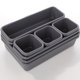 thumbnail image 1 of Xiao Hua Caja de Almacenamiento para Cajones Del Hogar de 8 Piezas, Caja de Almacenamiento para Bandeja, Armario de Cocina y Baño, Caja de Almacenamiento de Escritorio para Joyería y Cosméticos, Gris, 1 of 4