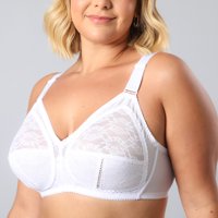 Sostén Encaje Sin Arcos Soporte Natural Flores Mujer 2255